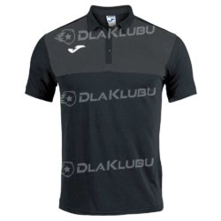 Koszulka polo JOMA Winner czarno-grafitowa
