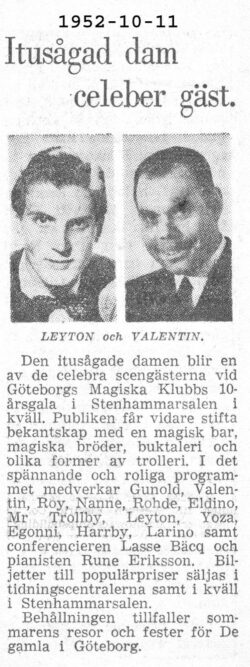 1952-10-11 Leyton Valentin