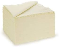 40cm 3ply Cream Napkin (x1000)