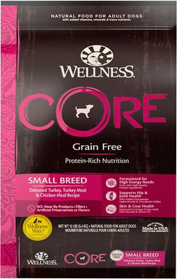Wellness CORE Grain-Free Small Breed Turkey & Chicken Recipe Dry Dog Food