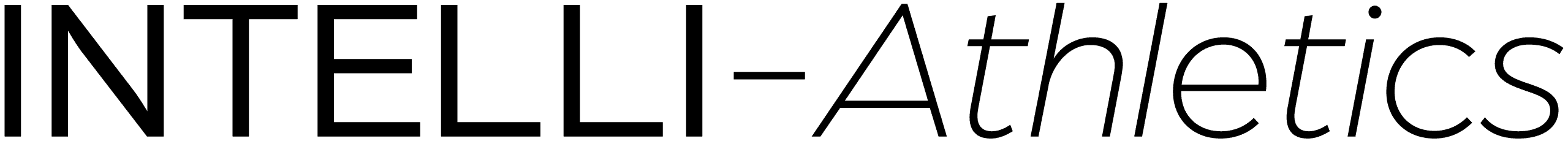 INTELLI-Athletics Logo