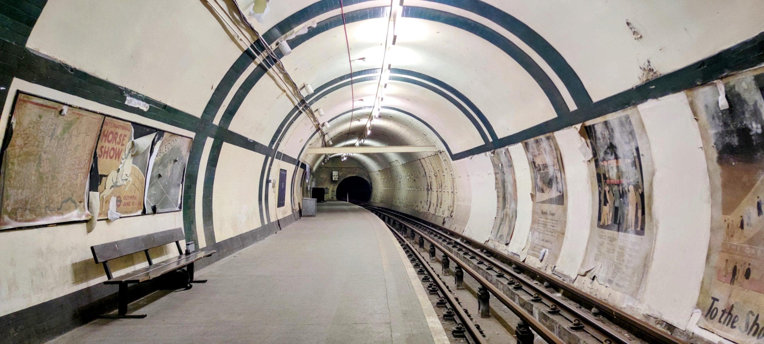 Abandoned Aldywch Tube Station