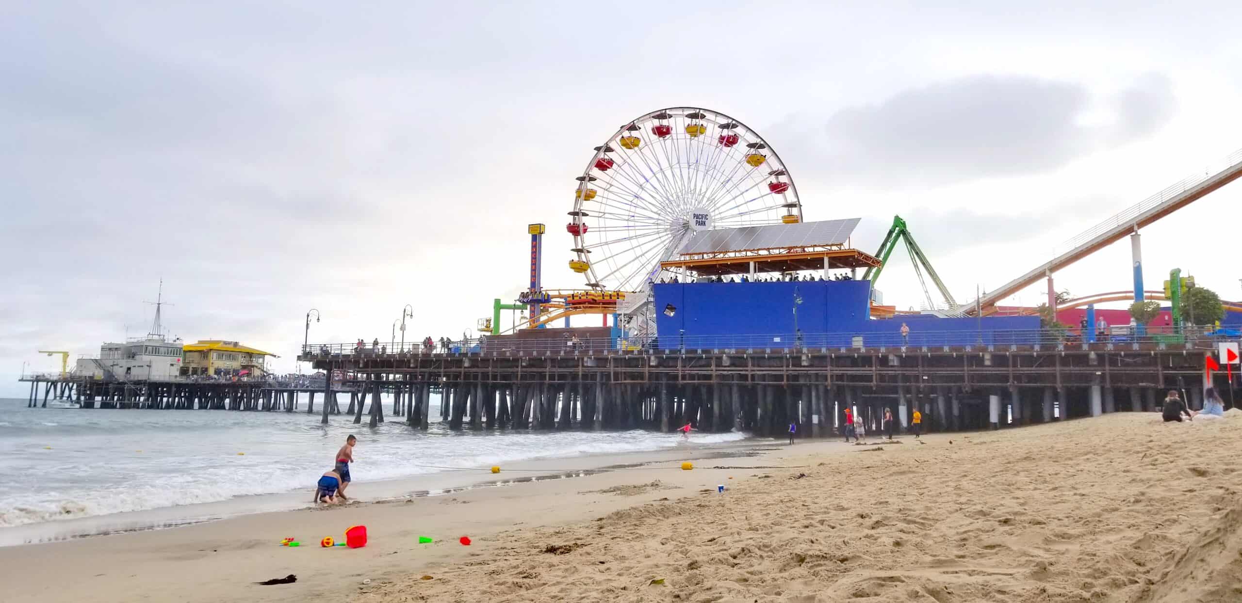 Pacific Park beach view