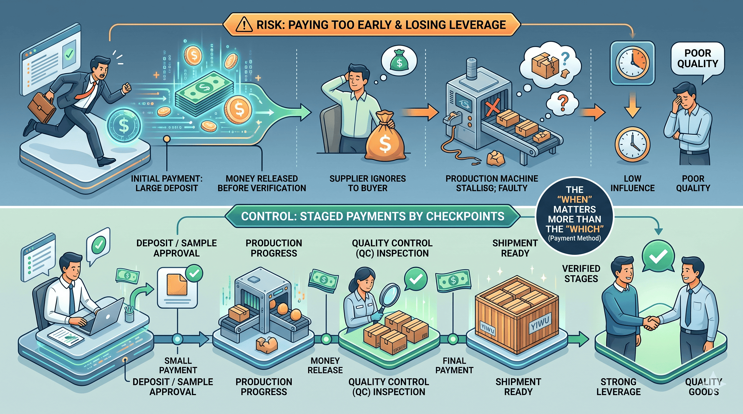 How to Pay Yiwu Suppliers Safely: Payment Methods and Terms