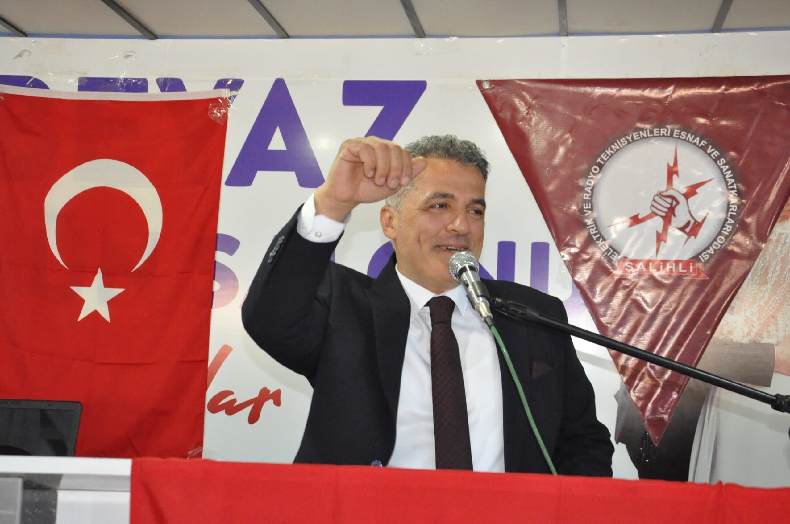 Salihli Elektrikçiler Odası’nda yeni başkan Bilgiç oldu