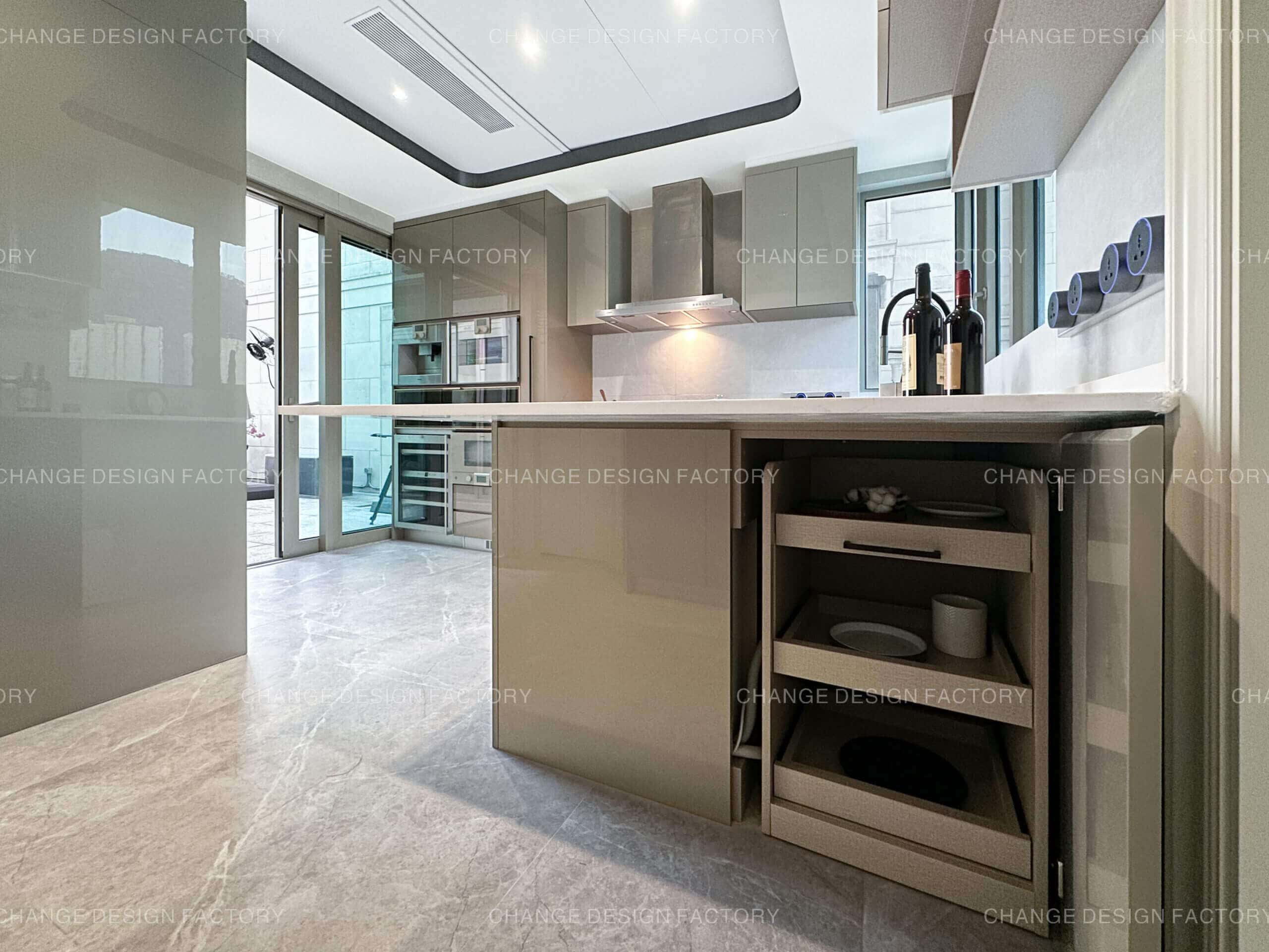 翻新單位傢俬設計-九龍廣播道逸瓏 傢私廠 訂造傢俬