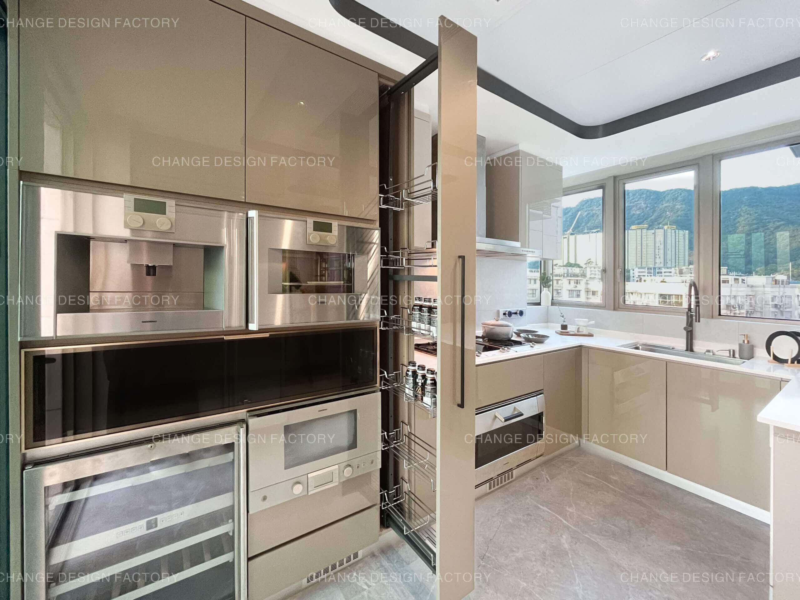 翻新單位傢俬設計-九龍廣播道逸瓏 傢私廠 訂造傢俬