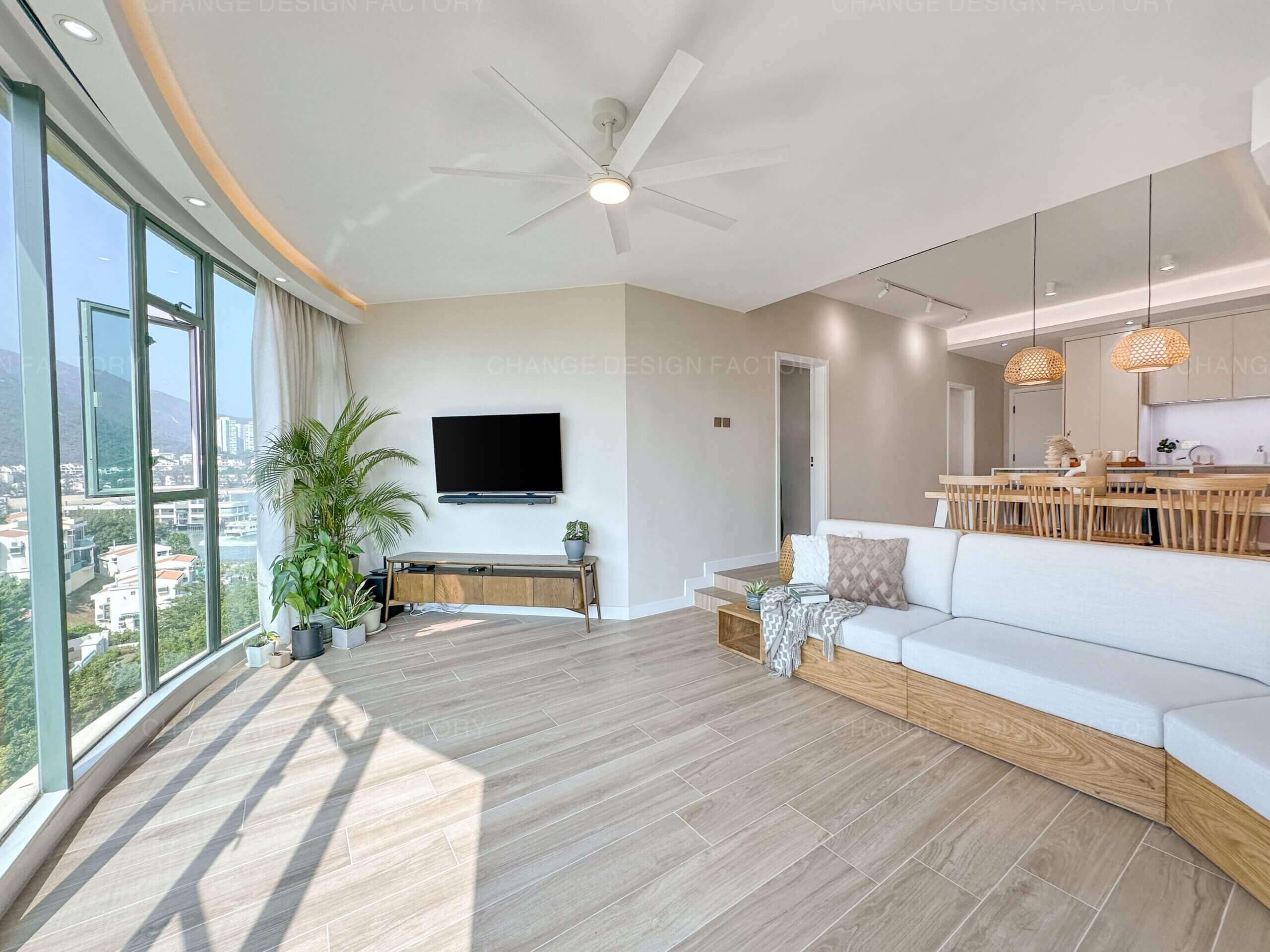 愉景灣8期海堤居海濤閣 室內傢俬設計 — 室內裝修