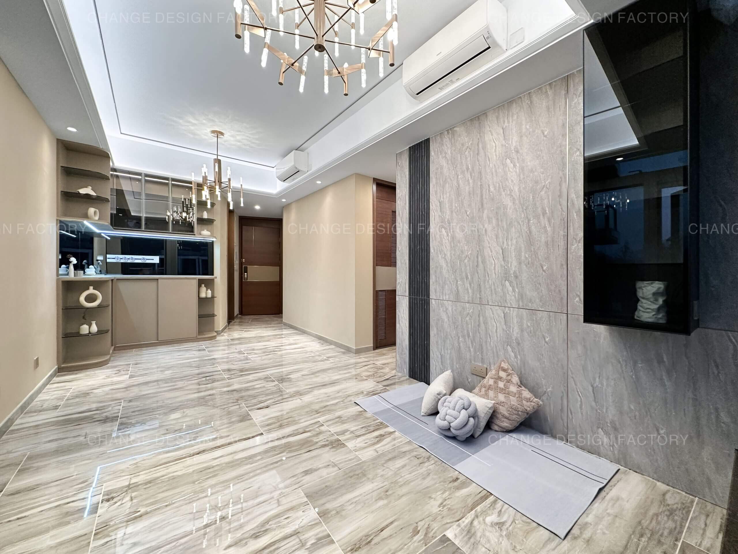 Change Design Factory 傢俬廠 新樓單位傢俬設計-屯門掃管笏 傢私廠 訂造傢俬