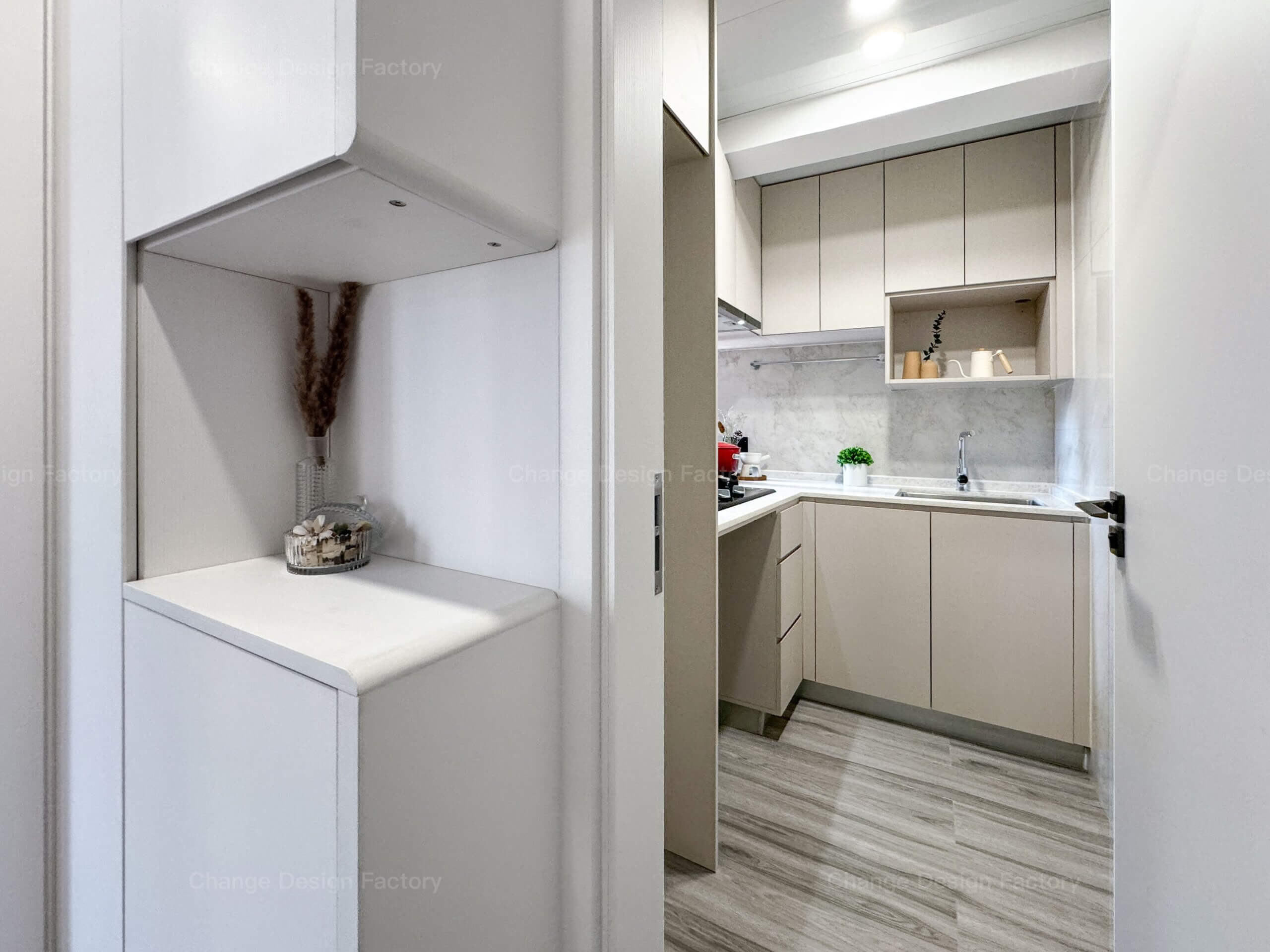 C字櫃完成案例-馬鞍山新港城