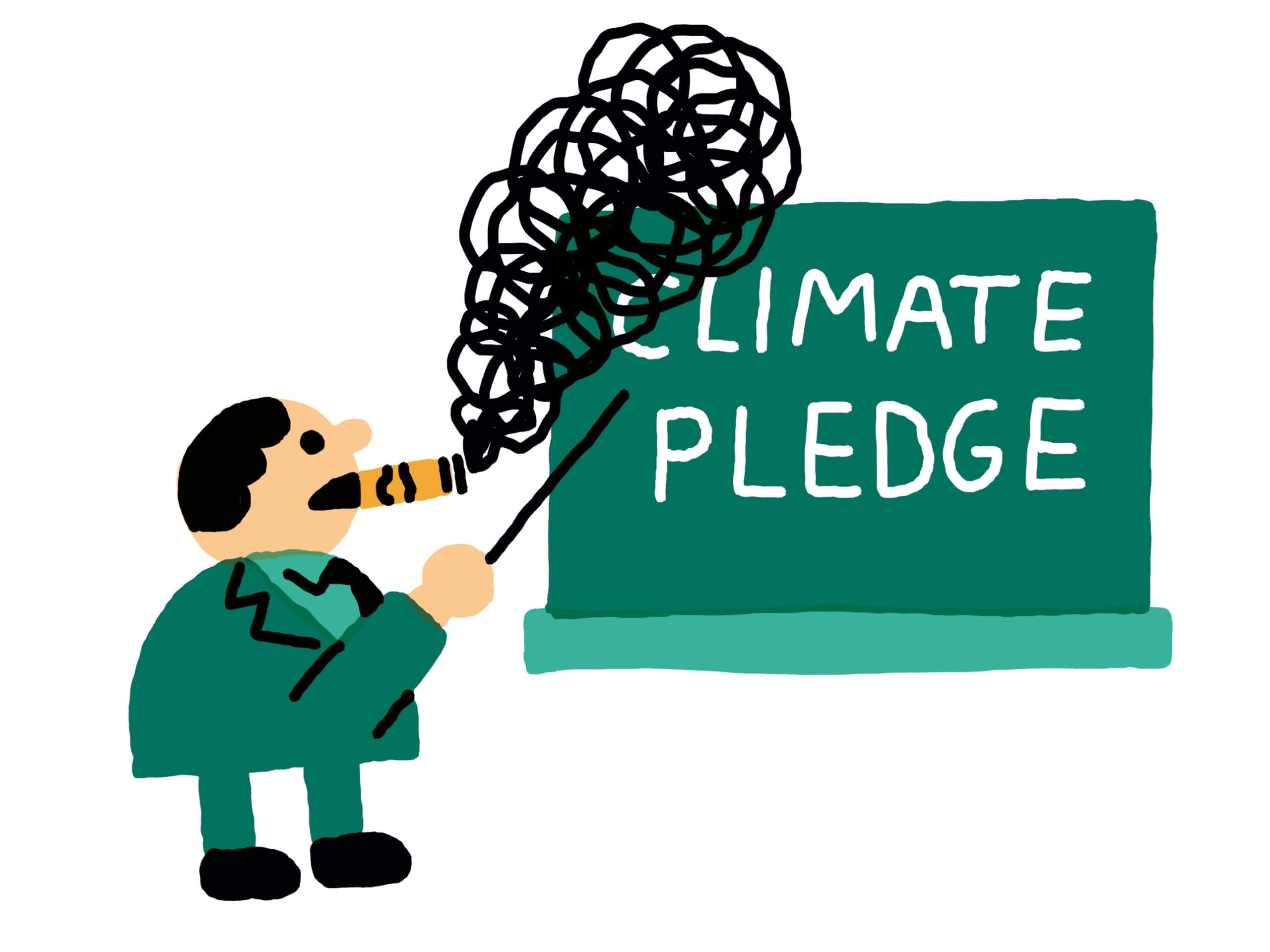 company pledge greenwashing