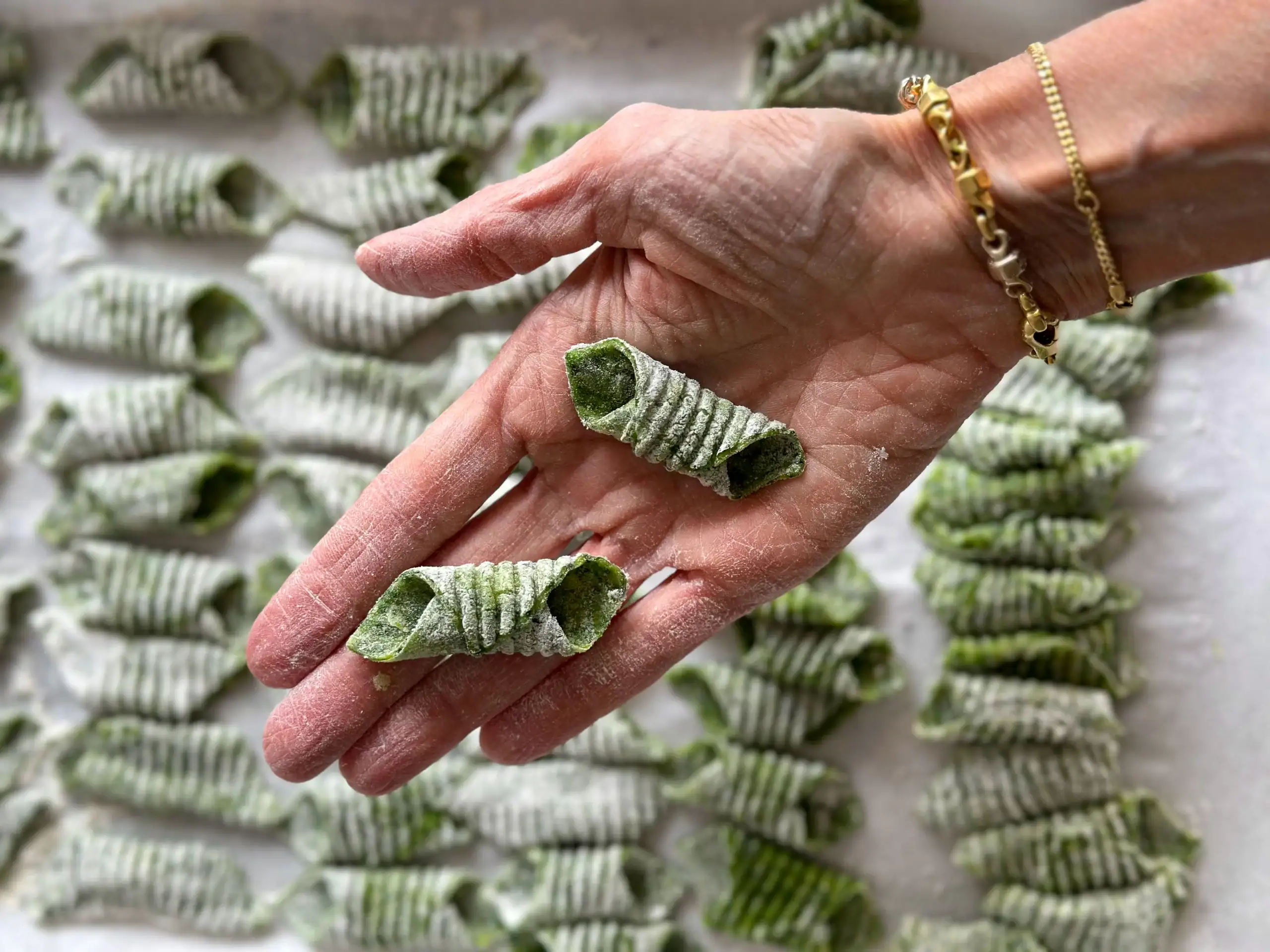 How to make homemade Garganelli