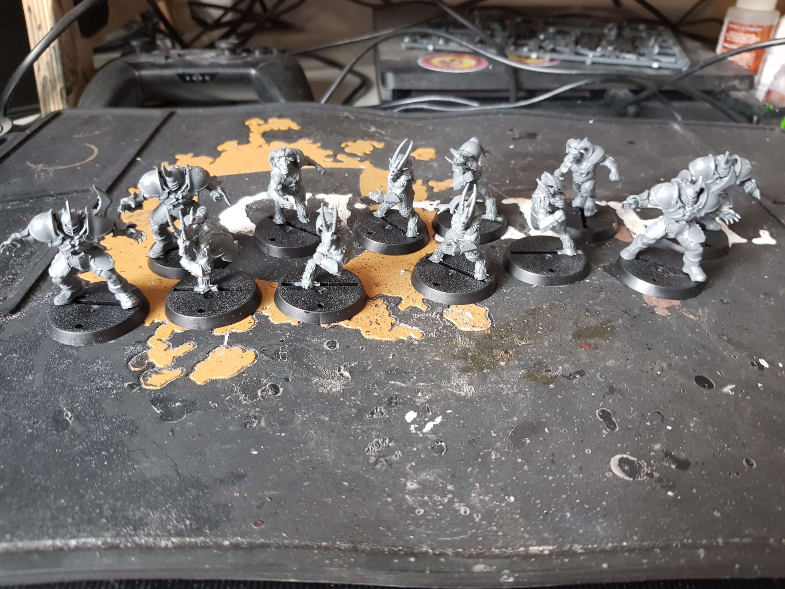 Mes bikettes de Khorne montées