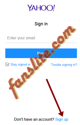 Yahoo Mail Sign Up