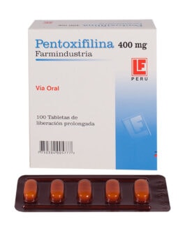 PENTOXIFILINA 400 MG
