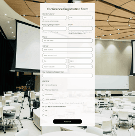 Event Registration Form