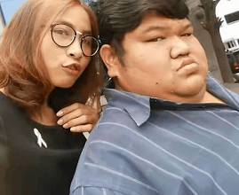 My Obese boyfriend is not handsome