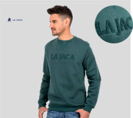 Representante Ropa y Calzado 29 Sudadera La Jaca logo