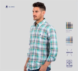 Representante Ropa y Calzado 26 camisa de cuadros La Jaca