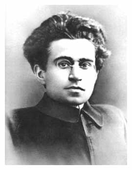 Portrait of Antonio Gramsci around 30 in the early 1920s - sourced from Wikimedia Commons. Marked as being in the public domain because its copyright has expired.