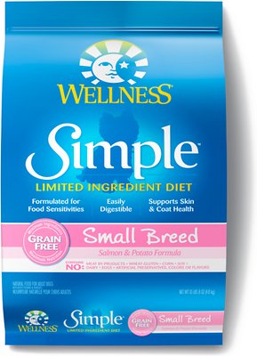 Wellness Simple Limited Ingredient Diet Grain-Free Small Breed Salmon & Potato Formula Dry Dog Food