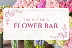 The art of a flower bar