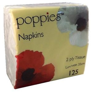 33cm White 2 Ply Napkin (x2000)