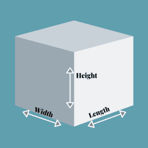 three-dimensional space diagram
