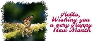 Top New Month Wishes 