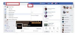 How to clear recent searches on facebook