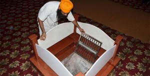 Unique spring well of living Ganga water far away from the holy river