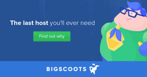 start a website with bigscoots