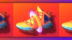 lebron james looney tune shoes