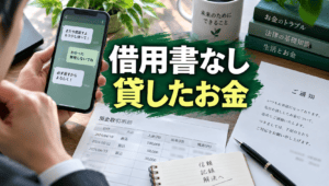 借用書なしで貸したお金は返してもらえる？内容証明で請求する前の証拠整理と書き方