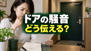マンションのドアの開閉音がうるさいときは？原因の確認と改善を求める手紙