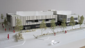 Maquette de l'école de cuisine Ducasse à Meaudon par Arte Charpentier