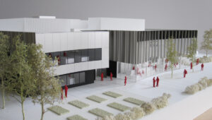 Maquette de l'école de cuisine Ducasse à Meaudon par Arte Charpentier