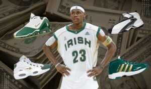 Lebron high school shoes best sale