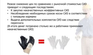 Как выбирать СИЗ по цене и качеству