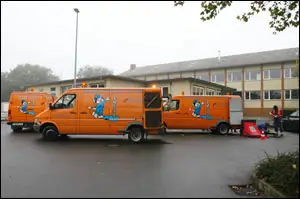Unsere Einsatzwagen sind immer bereit, Ihnen bei Ihren Problemen zu helfen. Sie sehen unsere Einsatzwagen.