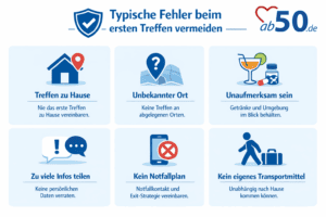 Erstes Treffen: Sicherheitstipps für Frauen & Männer ab 50