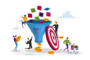 funnel embudo ventas geandce