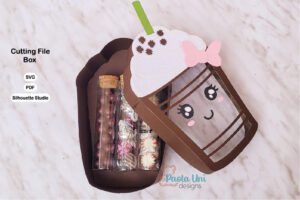 Caja en forma de vaso