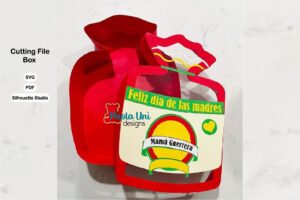 Digital Caja en forma de empaque tortilla guerrero con soporte para chocolates Tutorial tiktok youtube paolaunidesigns