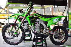 jp alvarez kx250 at the 2020 glen helen ngpc