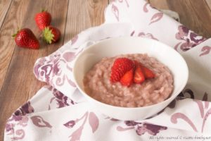Risotto alle fragole Bimby