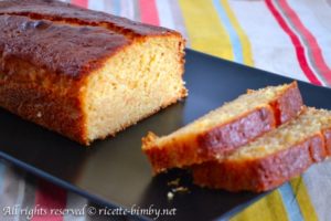 Plumcake al limone senza latticini bimby