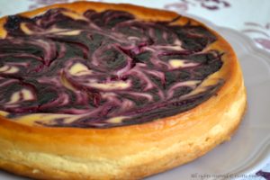 Cheesecake marmorizzata ai frutti di bosco bimby