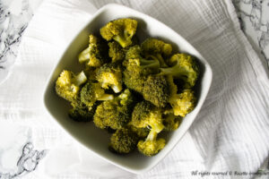 Broccoli al vapore Bimby