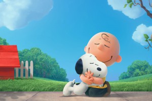 Charlie Brown and Snoopy. The Peanuts Movie HD wallpaper